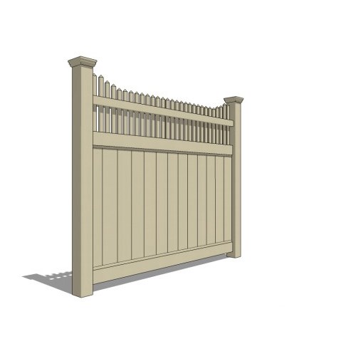View Chesterfield Vinyl Fencing with Huntington